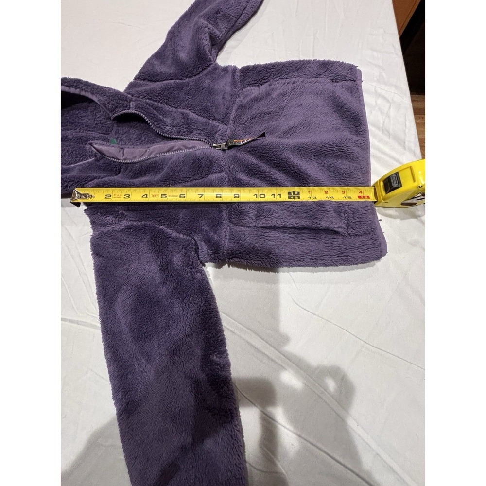 L L Bean Fleece 1/4 Zip Pullover Youth Purple Size 4 - Picture 12 of 15